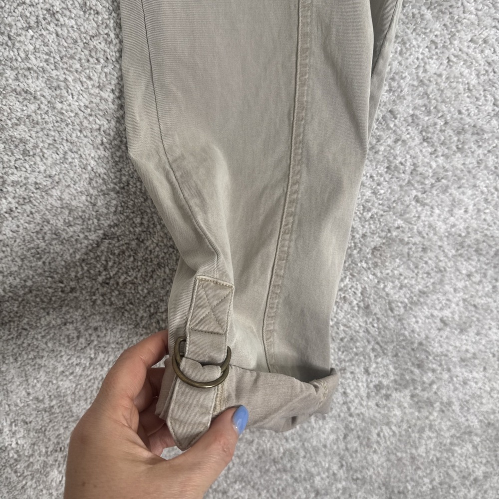 Soft Surroundings Stretch Pull-on Straight Leg Pants Khaki - S/M - Picture 3 of 11